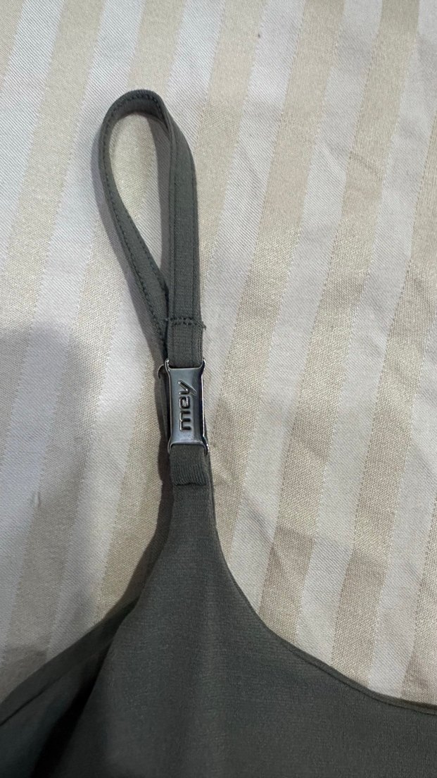 Gri İnce Askılı Kadın Atlet - Görsel 2