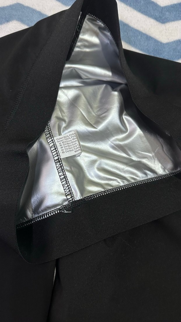 Siyah Kadın Termal tayt pantolon - Görsel 4