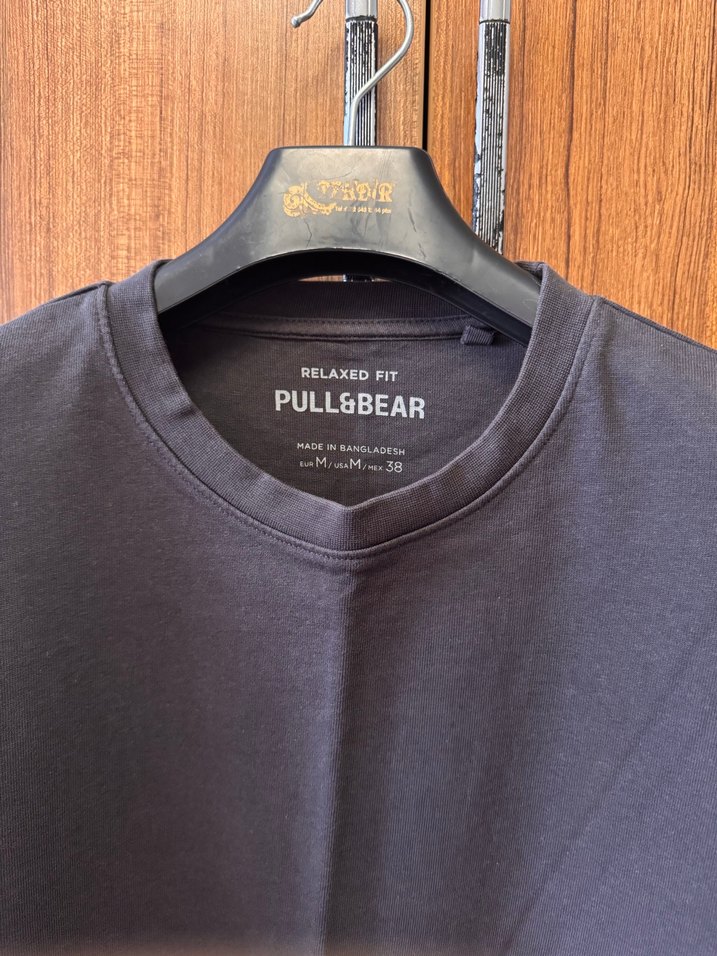 Pull bear Erkek Relaxed Tişört - Görsel 2