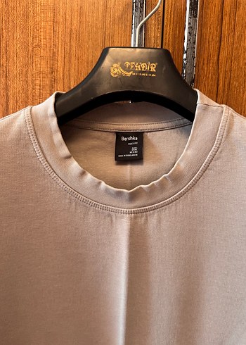 Bej Erkek Kısa Kollu Tişört - Görsel 2