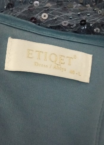 mavi uzun abiye 40 - Görsel 3