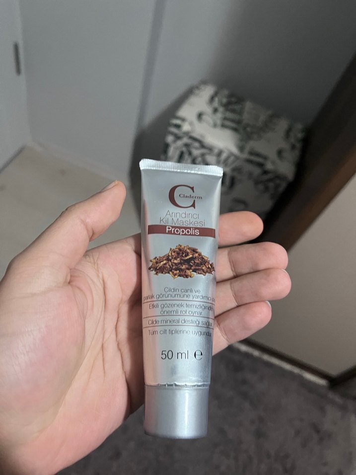 2 Adet Claderm Arındırıcı Kil Maskesi 50ml - Görsel 3