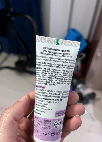 BEEO Bebek Pişik Kremi 50 ml - Görsel 2