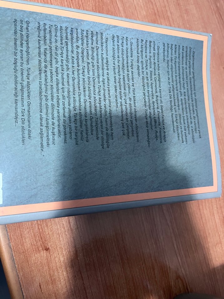 Türk Dili Sözlüğü - Orhan Hançerlioğlu - Görsel 3