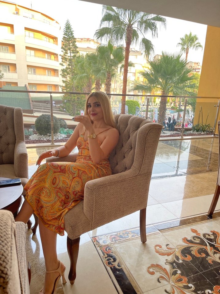 Sırt Detaylı Strappy Bohem Uzun Elbise - Görsel 2