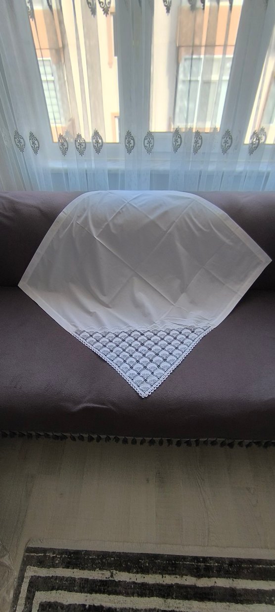 çok amaçlı  dantel bohça - Görsel 2