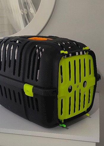 Siyah Taşınabilir Pet Taşıyıcı Kafes - Görsel 2