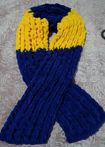 Çizgili Erkek Atkı, Midi Boy, Çok Renkli - Görsel 3