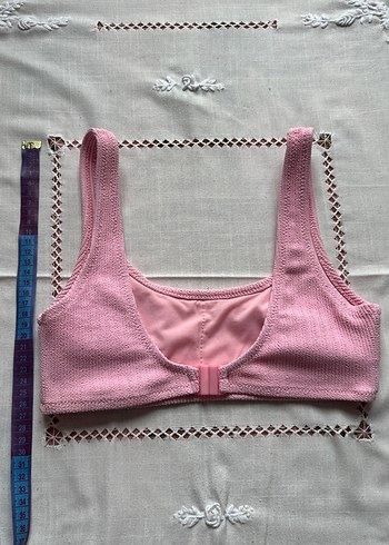 Penti Pembe Midi Atletik Bralet/ Bikini Üstü