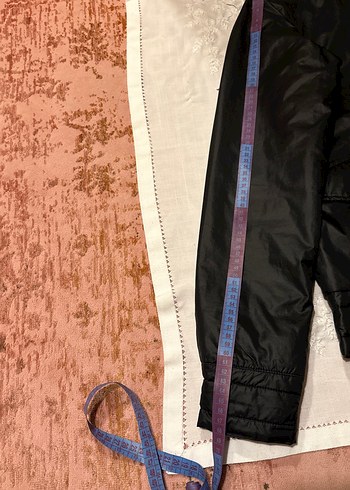 Nike Fermuarlı Siyah Street Wear Mont - Görsel 9