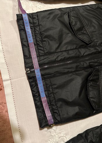 Nike Fermuarlı Siyah Street Wear Mont - Görsel 8