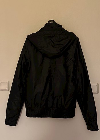 Nike Fermuarlı Siyah Street Wear Mont - Görsel 4