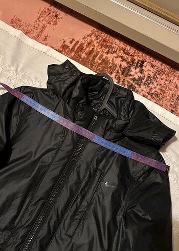 Nike Fermuarlı Siyah Street Wear Mont - Görsel 6