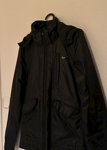 Nike Fermuarlı Siyah Street Wear Mont - Görsel 2