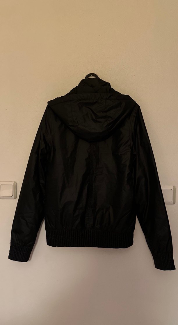 Nike Fermuarlı Siyah Street Wear Mont - Görsel 4