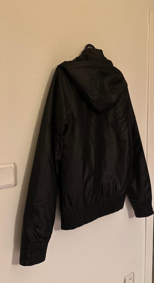 Nike Fermuarlı Siyah Street Wear Mont - Görsel 5