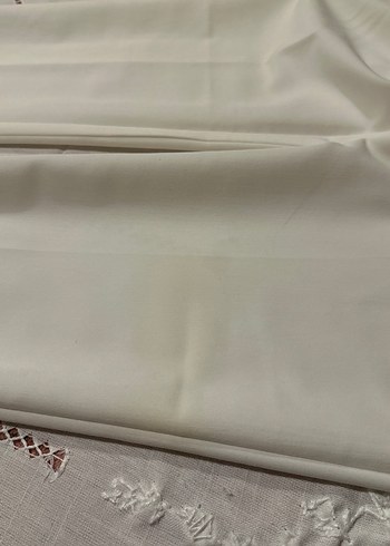 Mango Beyaz Kadın Kumaş Pantolon Midi Boy - Görsel 6