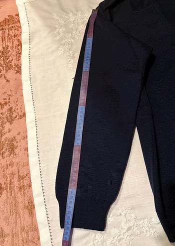 Lacivert Erkek V Yaka Uzun Kollu Kazak - Görsel 7