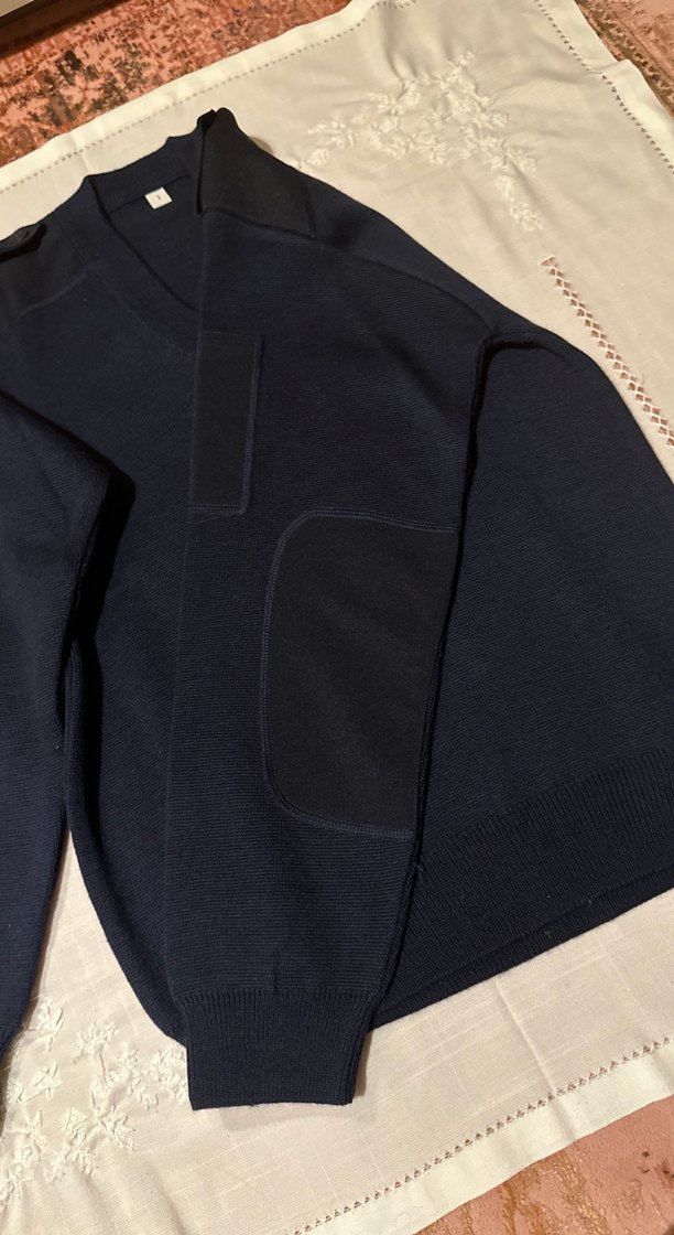 Lacivert Erkek V Yaka Uzun Kollu Kazak - Görsel 3