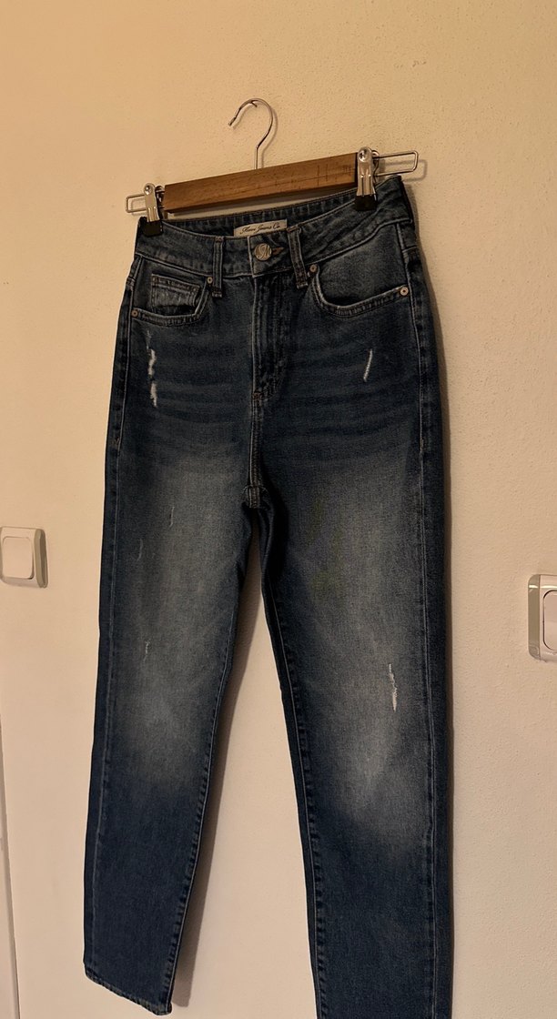 Mavi Kadın Kot Pantolon Normal Kesim - Görsel 2