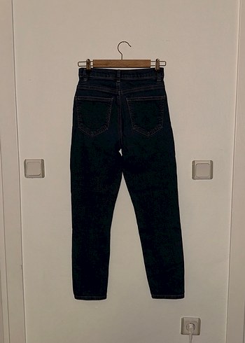 Kadın Lacivert Regular Fit Denim Pantolon - Görsel 2