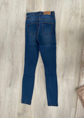 34 Beden mavi Renk Noisy May Kadın Mavi Skinny Denim Jean