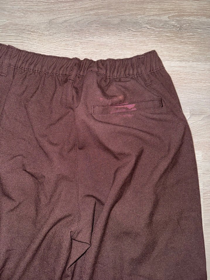 Düğmeli Kahverengi Erkek Pantolon - Görsel 5