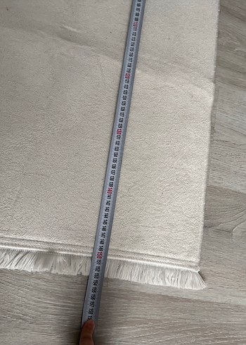 Gri Beyaz Modern Düz Halı - Görsel 5