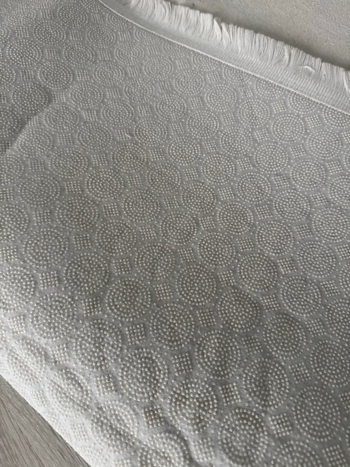 Bej Düz Modern Halı - Görsel 2