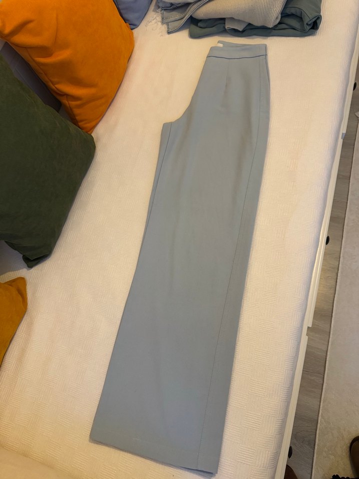 Bebek mavisi Bershka Pantolom - Görsel 2