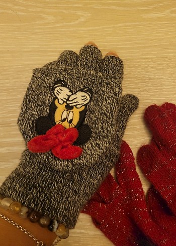 Kullanılmamış Disney Çocuk Eldivenleri - Görsel 6