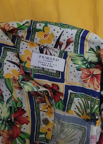 l/xl Beden çeşitli Renk Renkli Baskılı Bohem Şort Gömlek Takım