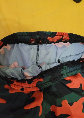 Kamuflaj Desenli Erkek Deniz Şortu - Görsel 4