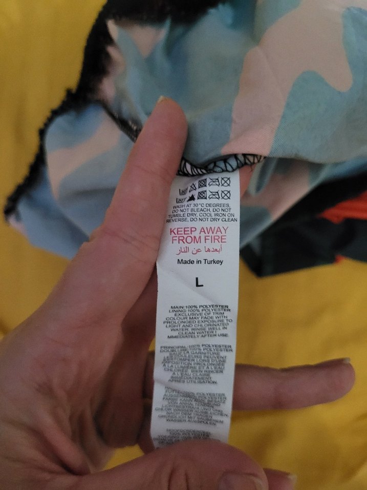 Kamuflaj Desenli Erkek Deniz Şortu - Görsel 5