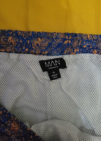 Renkli Batik Desenli Erkek Deniz Şortu - Görsel 6