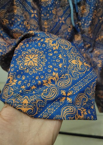 Renkli Batik Desenli Erkek Deniz Şortu - Görsel 5