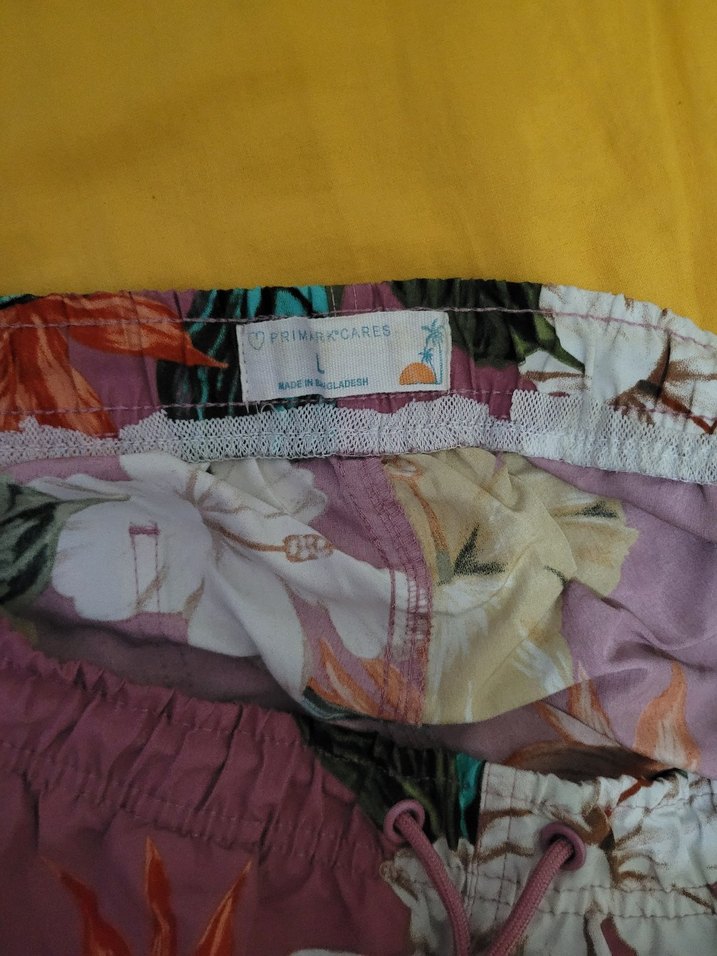 Renkli Desenli Erkek Deniz Şortu - Görsel 4