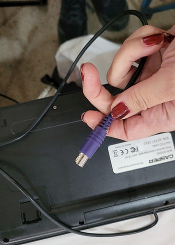 Casper Siyah Kablolu Klavye - Görsel 5