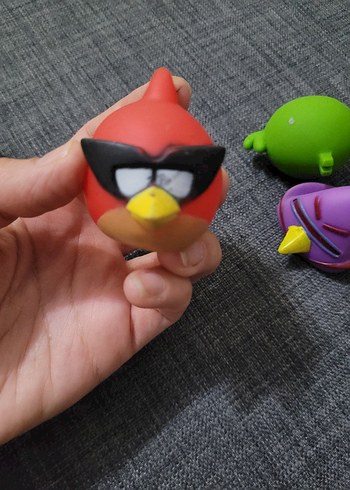 Beden Renkli Angry Birds Figür Seti