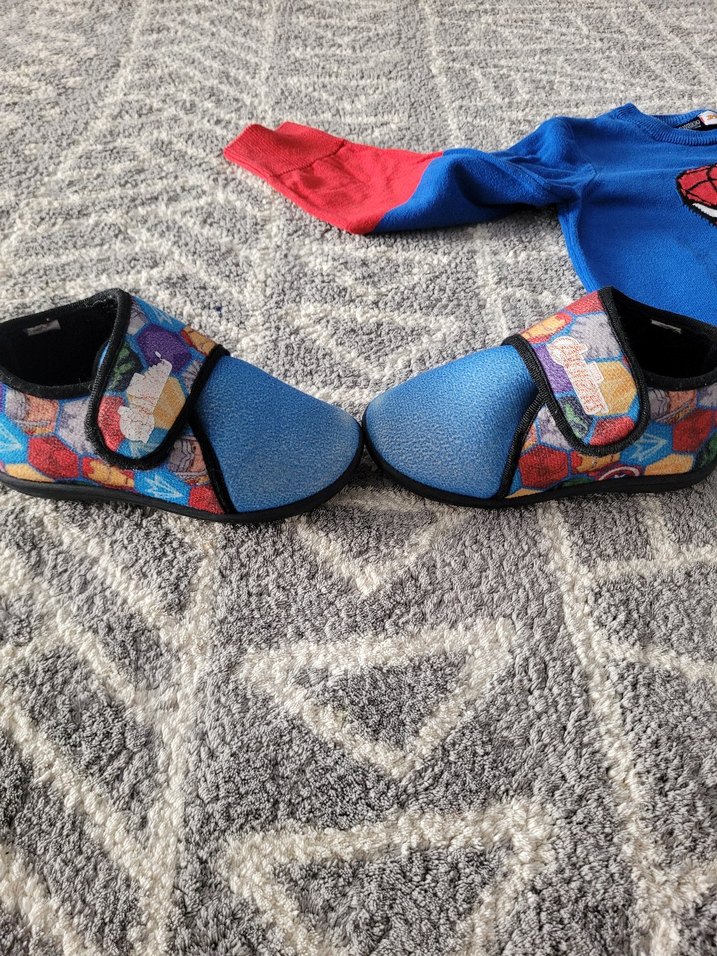 Spiderman kazak panduf ev ayakkabısı - Görsel 5