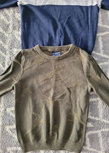 Erkek çocuk Uzun Kollu Triko Kazak - Görsel 2