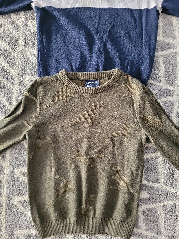 Erkek çocuk Uzun Kollu Triko Kazak - Görsel 2