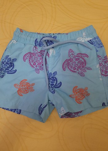 Vilebrequin Mavi Mini Desenli Erkek Şort - Görsel 2