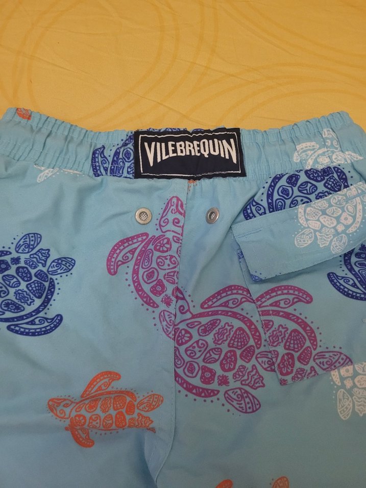 Vilebrequin Mavi Mini Desenli Erkek Şort - Görsel 4