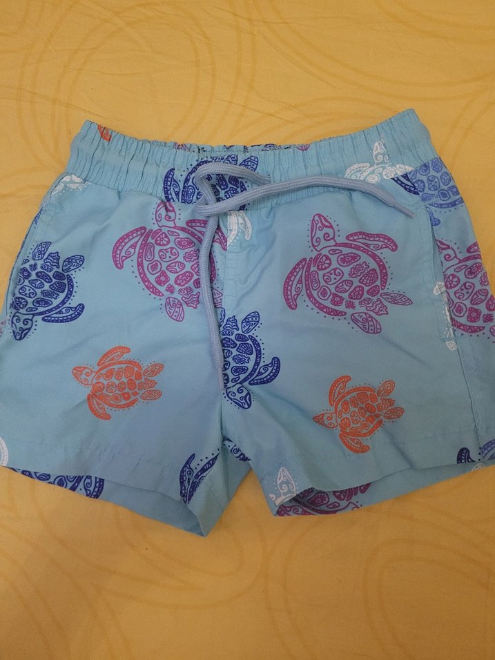 Vilebrequin Mavi Mini Desenli Erkek Şort - Görsel 2