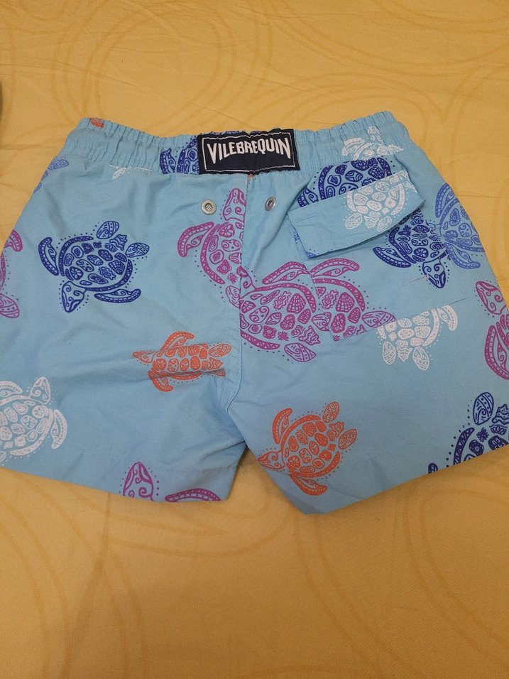 Vilebrequin Mavi Mini Desenli Erkek Şort - Görsel 5