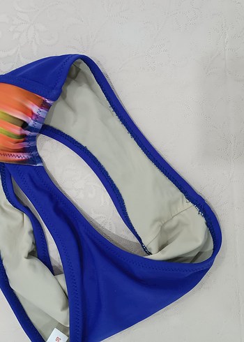 Dagi marka Renkli Tie-Dye Mini Kadın Mayo - Görsel 3