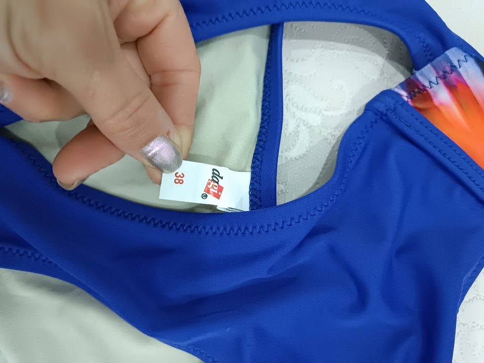 Dagi marka Renkli Tie-Dye Mini Kadın Mayo - Görsel 4