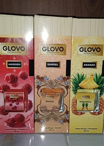 Glovo Kadın Oda Kokuları - Vanilya, Kabe, Gardenya - Görsel 3