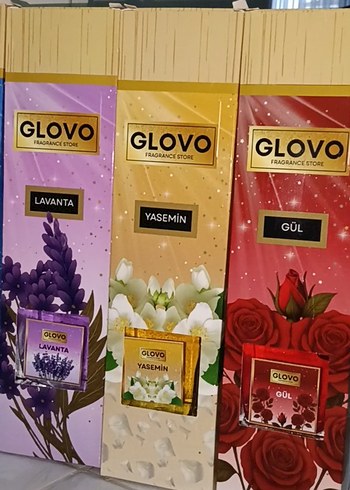 Glovo Kadın Oda Kokuları - Vanilya, Kabe, Gardenya - Görsel 8